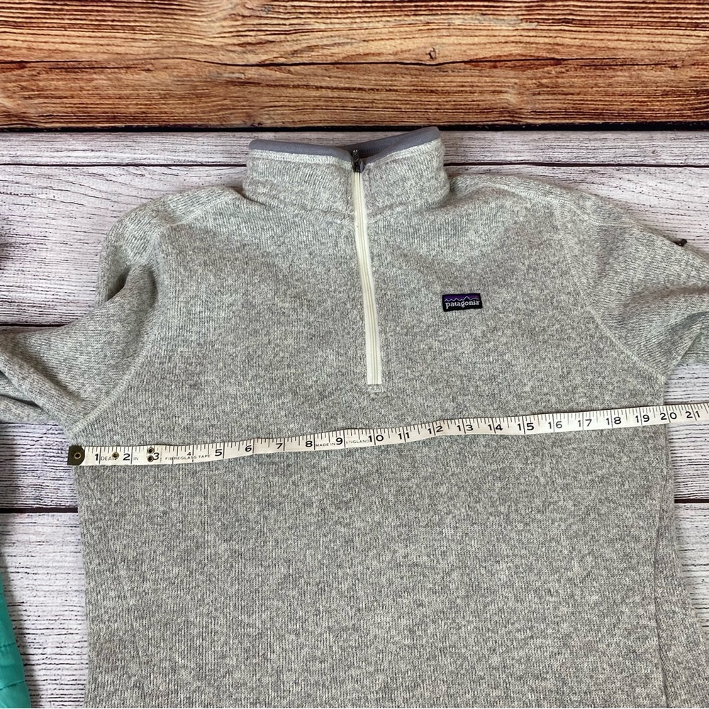 Vintage Patagonia Birch White Better Sweater 1/4 Zip - Picture 6 of 7